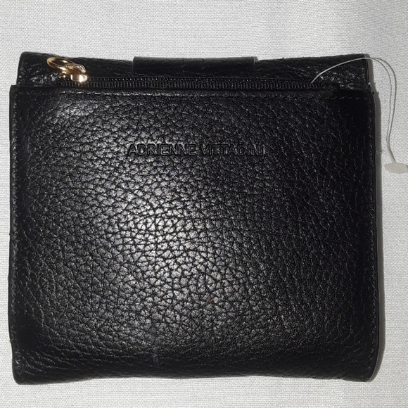 Adrienne Vittadini black leather wallet - Picture 2 of 7